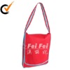 Nonwoven red tennis college messenger bags