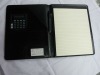 Notepad leather portfolio