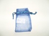 Novelty  Blue mini organza bag