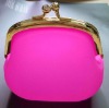 Novelty Pink Diamond Small SIlicone Purse