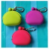Novelty Silicone Coin Case with Carabiner