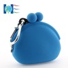 Novelty Silicone Purse with Carabiner and Clip