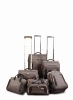 Nylon 4 Wheels Universal Expandable Spinner Upright EVA Luggage Fashion Trolley bag