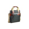 Nylon/Leather messenger bags JW-041