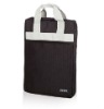 Nylon Oxford Notebook 14" Blk Zipper Closure Hand Bag