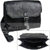 Nylon and leather bag for 10" tablets PC,men shoulder bag for ipad 2 case
