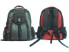 Nylon black fashion backpack laptop  bag