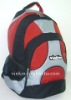 Nylon red backpacks(8374A)