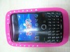 OEM Diamond Silicone Case Cover skin For Blackberry Curve 8520 8530, Wholesale Price&Fast shipping