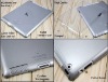 OEM For iPad 2 Clear Plastic Case, Crystal back cover/smart cover mate