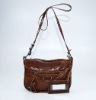 OEM/ODM+MOQ1+free shipping-Wholesale design shoulder bag,100% genuine leather,brand women's messenger bag 084980