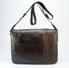 OEM/ODM+MOQ1+free shipping-Wholesale100% genuine leather,brand women's messenger bag 208093