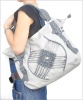 OFF WHITE PVC HANDBAG