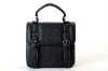 OL fashion leather black handbag 016