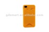 ORANGE ID CARD PC hard case cover for APPLE IPHONE 4G 4S 4GS shell