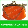 Orange 2012 rubber silicone fashion kids purse