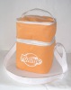 Orange 600D polyester foldable cooler bag GE-6034