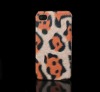 Orange Leopard Style for iPhone 4S Phone Case