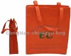Orange Non woven promotion bag