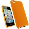 Orange Silicone Skin Holder For Touch 4 Silicone Case