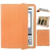 Orange Stylish Slim PU leather smart cover for ipad2