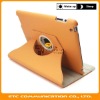 Orange,Wholesale,Case for Apple iPad 2,Cover for Ipad2 2G,360 Swivel,Sleep and wake up function,7Colors,OEM