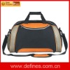 Orange and black sport bags