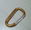 Orange carabiner hook/carabiner buckle