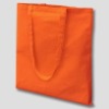 Orange cotton carrier with long handles