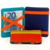 Orange elastic band magic wallet