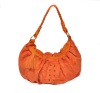 Orange fashion lady handbag