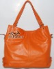 Orange leather bag ND803