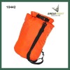 Orange waterproof dry bag