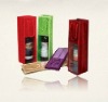 Organic Cotton Wine Bag With Eco Plastic Window