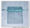 Organza drawstring bag