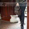 Ostrich grain PU Leather laptop bag for 10'' tablets PC bag for notebook, messeger bag for lady