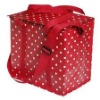 Outdoor non-woven picnic rolling cooler bag
