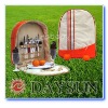 Outdoor picnic backpack for 2 persons