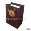 P158 shopping bag,folding paper packaging bag