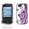 PC DESIGN RUBBERIZED snap-on protective cover shell case for MOTOROLA ADMIRAL XT603 SPRINT butterfly