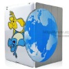PC+PU protective cover case for iPad2