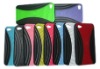 (PC+Silicone) Back Hard Cover Case for iPhone 4