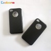 PC covers for iphone 4s with electroplating and carbon fiber finishing outside