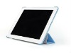 PC leather Case with PU textured for iPad 2