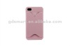 PINK ID CARD PC hard case cover for APPLE IPHONE 4G 4S 4GS shell