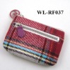 PLAID FASHION WALLET