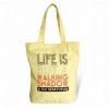PM-NWS-077 canvas shopping bag with customized logo