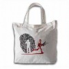 PM-NWS-080 canvas shopping bag with customized logo