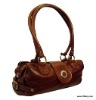 POKET EXCLUSIVE LEATHER HANDBAG 43 X 15 CM