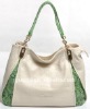 POPULAR 2011 hot selling design lady leather handbag